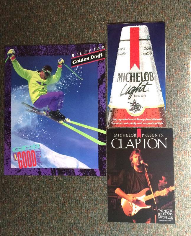 lot 44 image: Michelob Posters