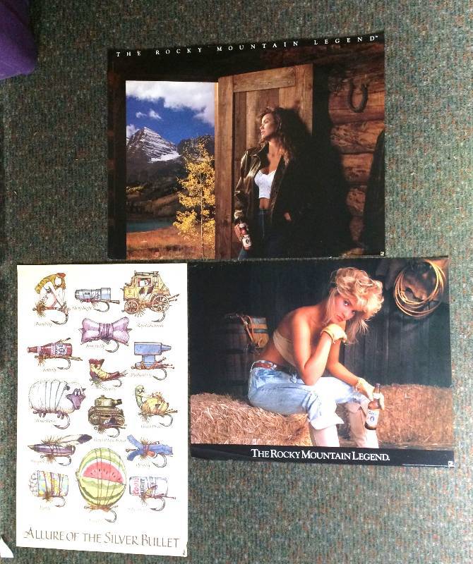 lot 54 image: Coors Posters