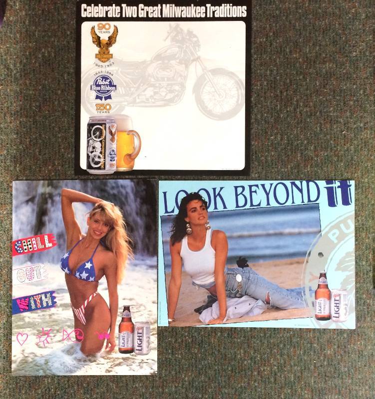 lot 57 image: Pabst Posters