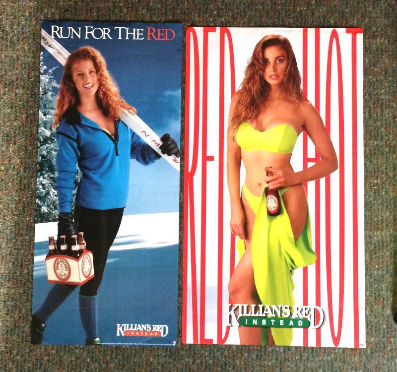 lot 59 image: Killians Red Posters
