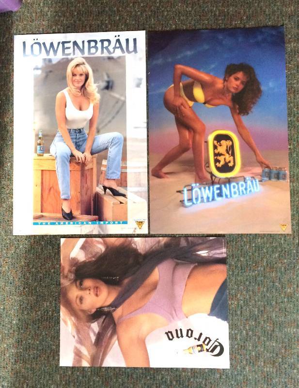 lot 60 image: LowenbrauCorona Posters