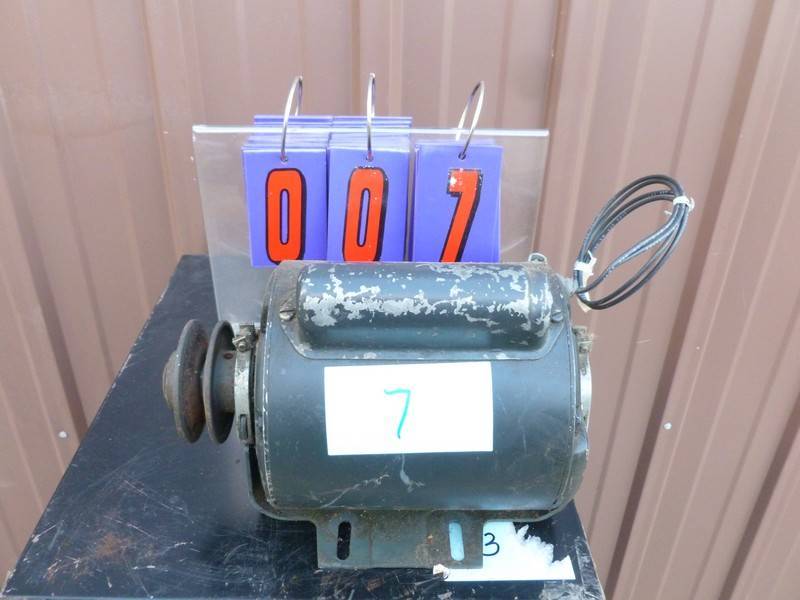 SnS Auctions # 262 Electric Motors