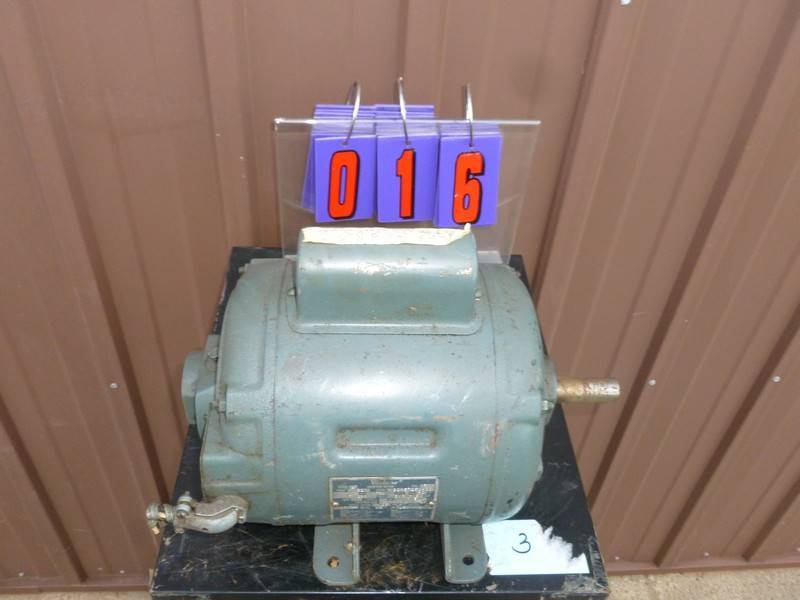 SnS Auctions # 262 Electric Motors