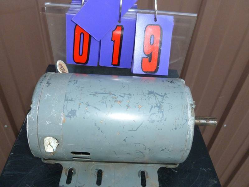 SnS Auctions # 262 Electric Motors