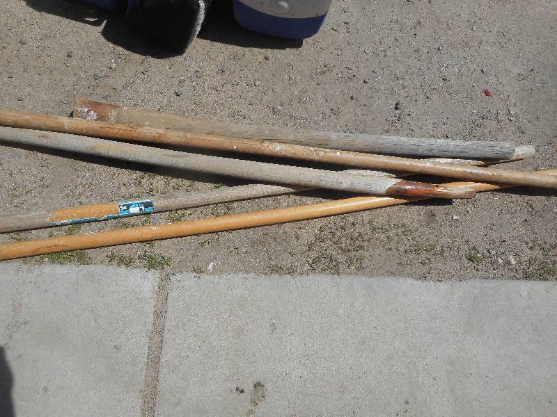lot 19 image: LONG HANDLES