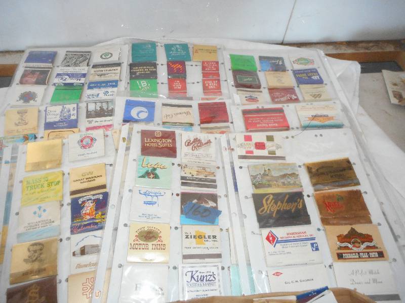 lot 29 image: COLLECTIBLE MATCH BOOKS