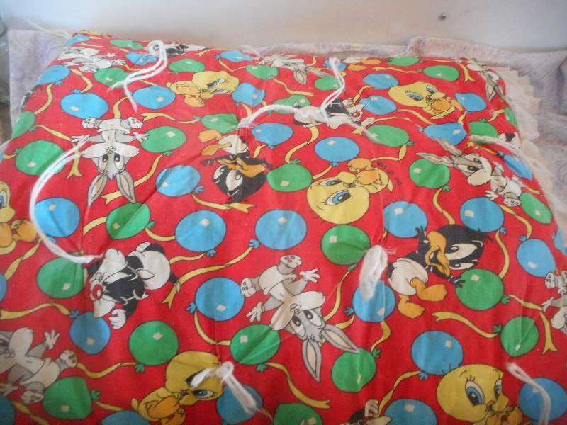 lot 77 image: 2 HAND CRAFTED BLANKETS