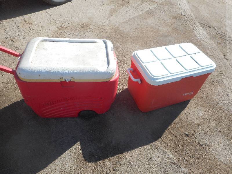 lot 79 image: 2 LARGE COOLERS