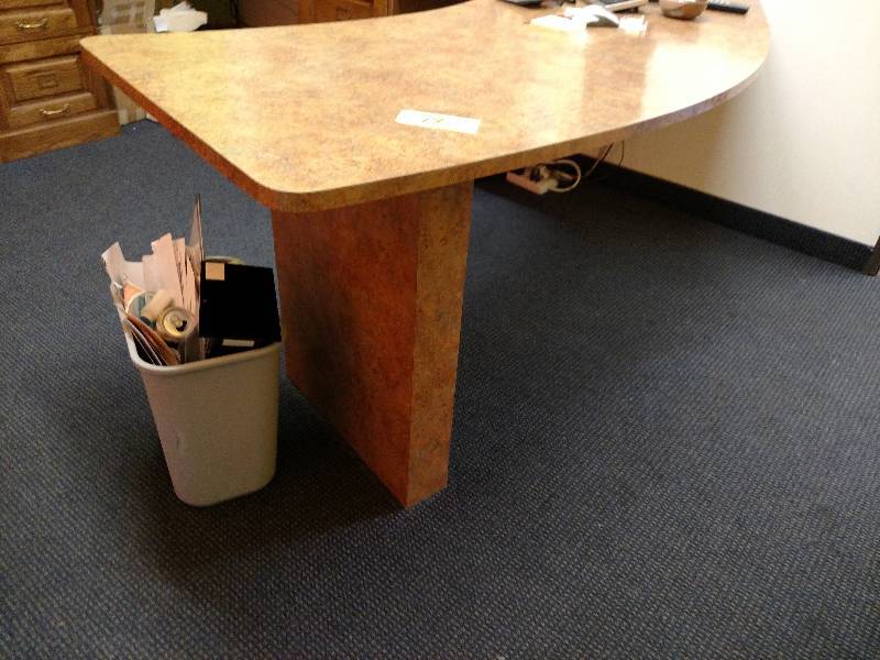 lot 192 image: Wrap-Around Desk Includes (3) Later...