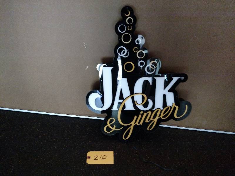 lot 210 image: Jack & Ginger Animated Light, New...