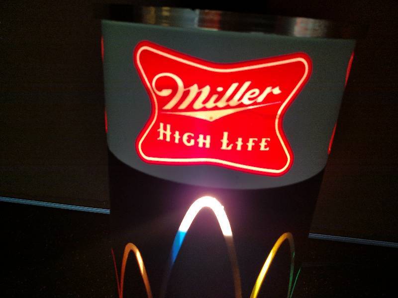 lot 212 image: Miller High Life Light...