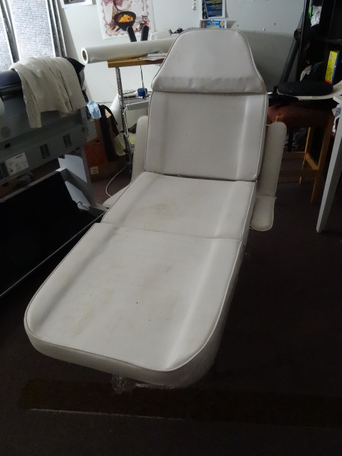 Spa massage chair. Foot and head fu...