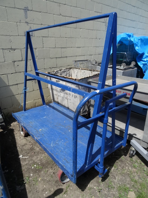 Heavy duty double sided panel cart....