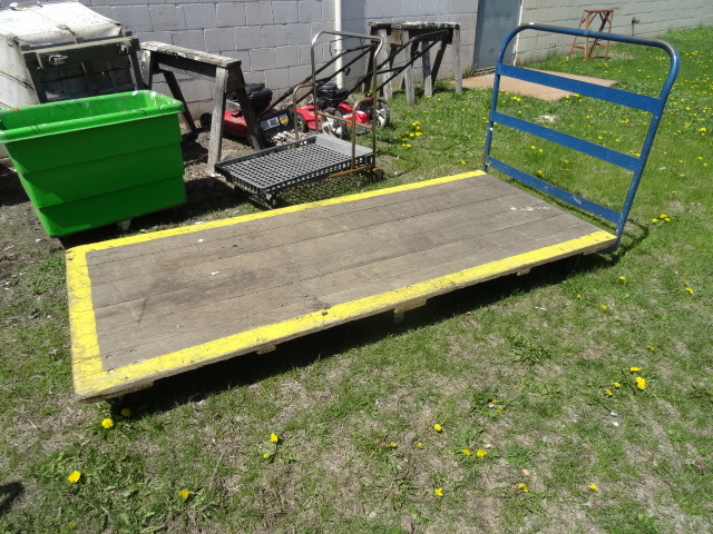 Large 6 wheel warehouse cart. 42 x ...