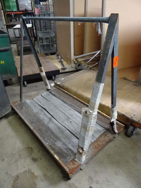 Double sided metal framed panel car...