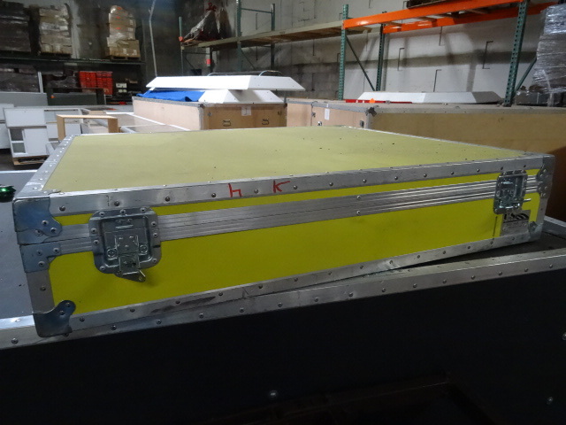 Padded travel case. Carrying handle...