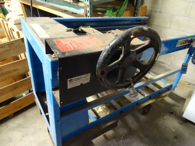 EZ puller fork lift mounted battery...
