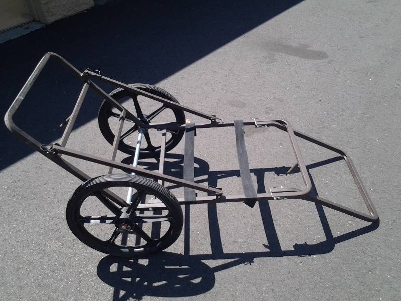 lot 20 image: Deer Or Large Game Transport Cart