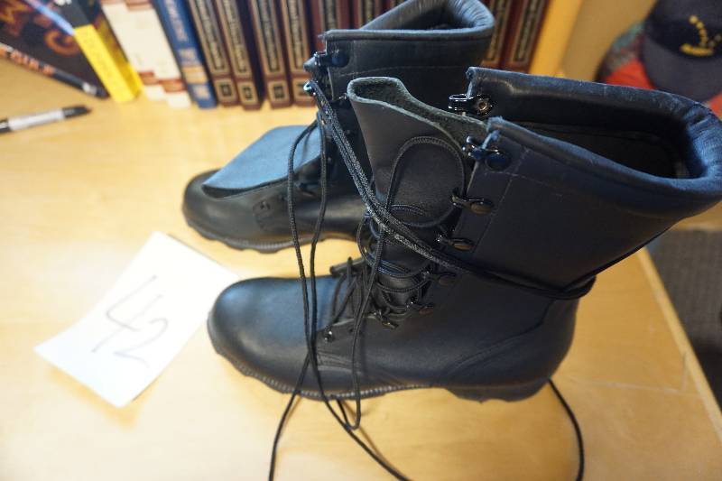 Ladies Pair of Black Combat Boots