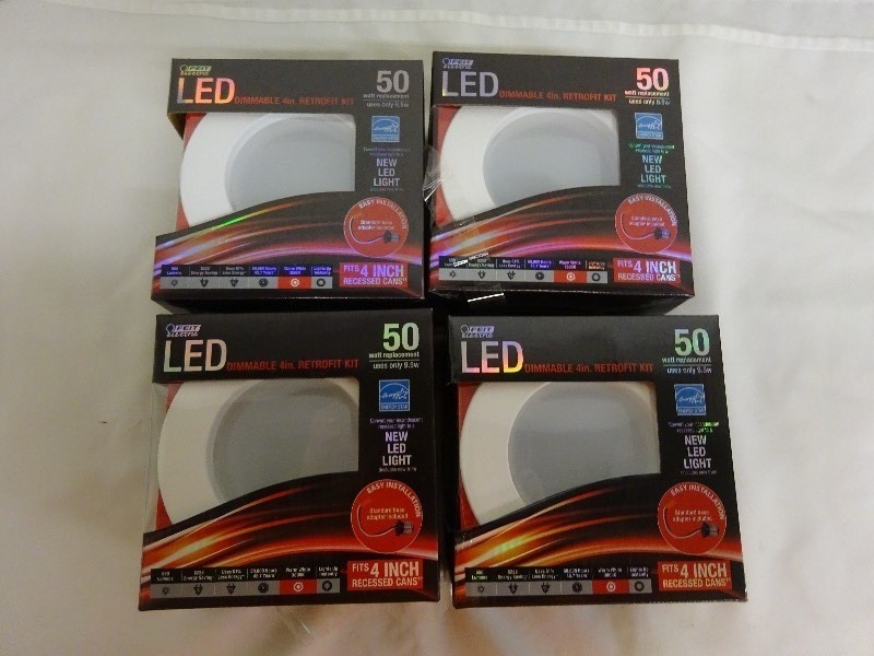 4 Recess LED 50 Watt