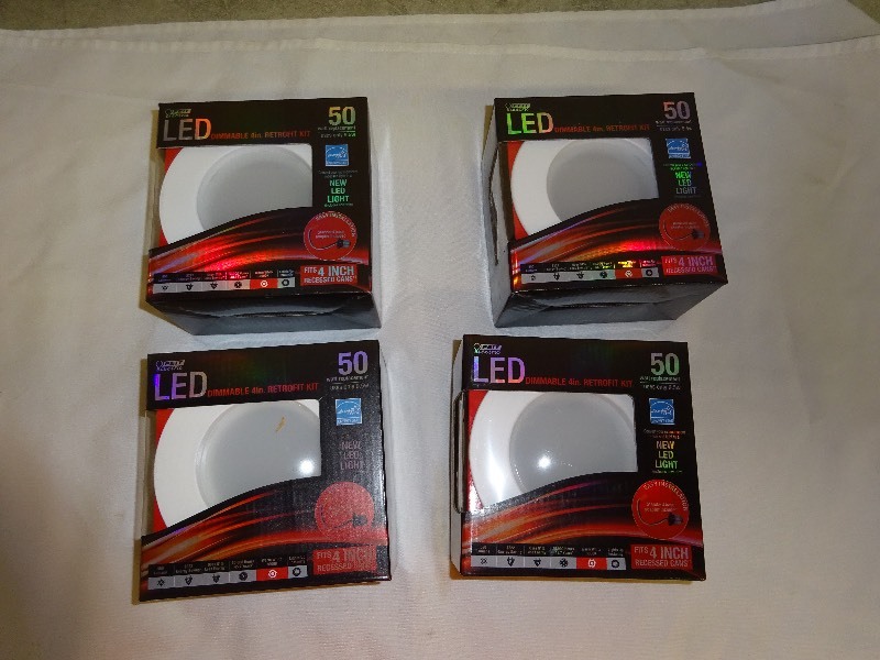 4 Recess LED 50 Watt
