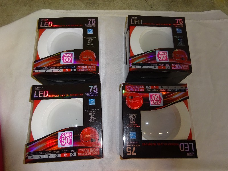 LED 75 Watt Recess Light
