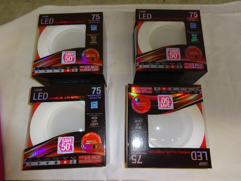 LED 75 Watt Recess Light