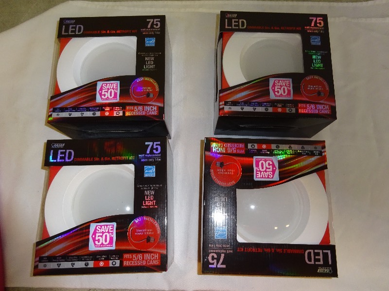 LED 75 Watt Recess Light