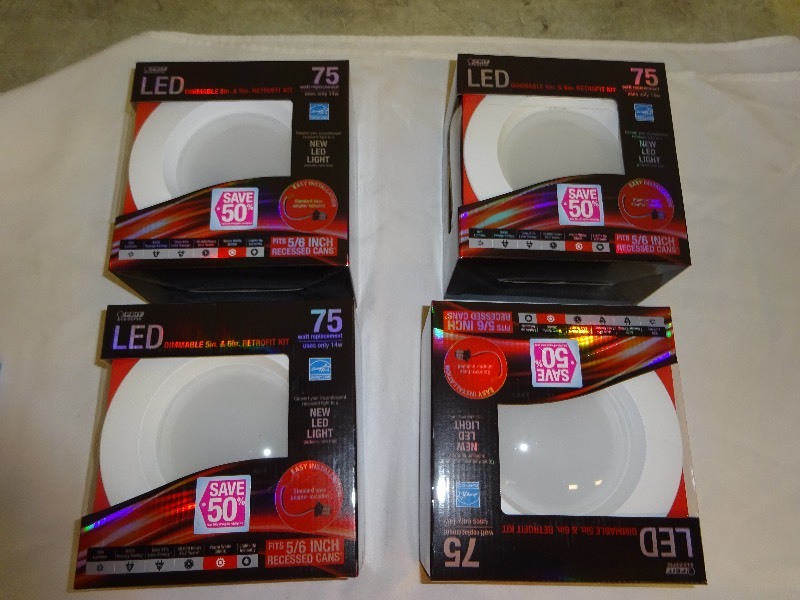 LED 75 Watt Recess Light