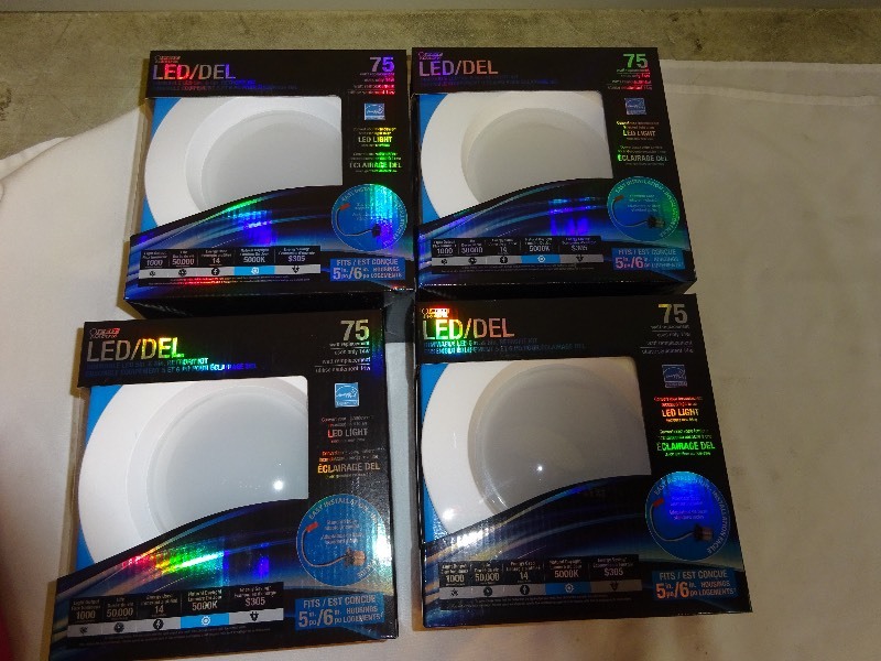 LED 75 Watt Recess Light