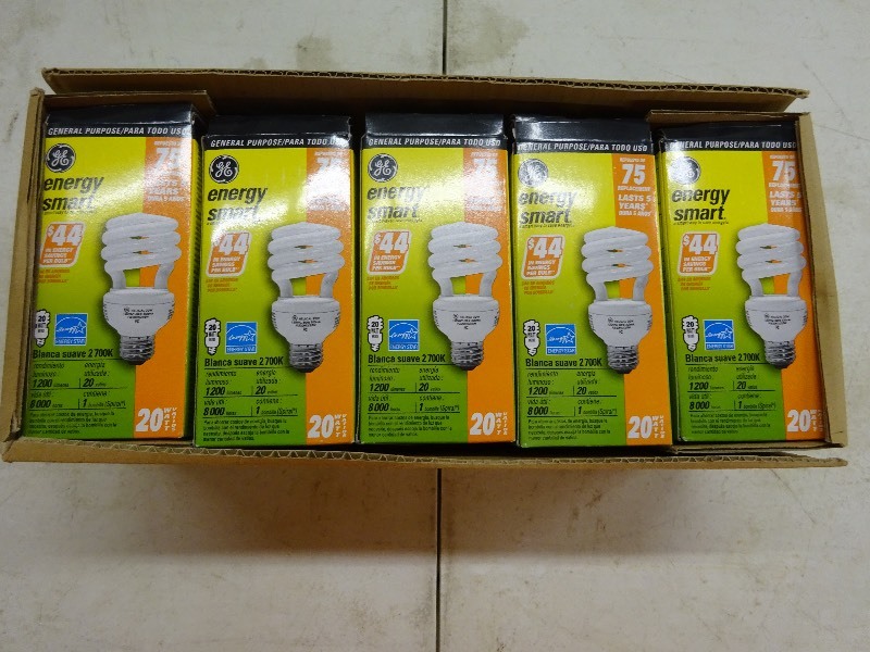 GE 75 watt bulbs