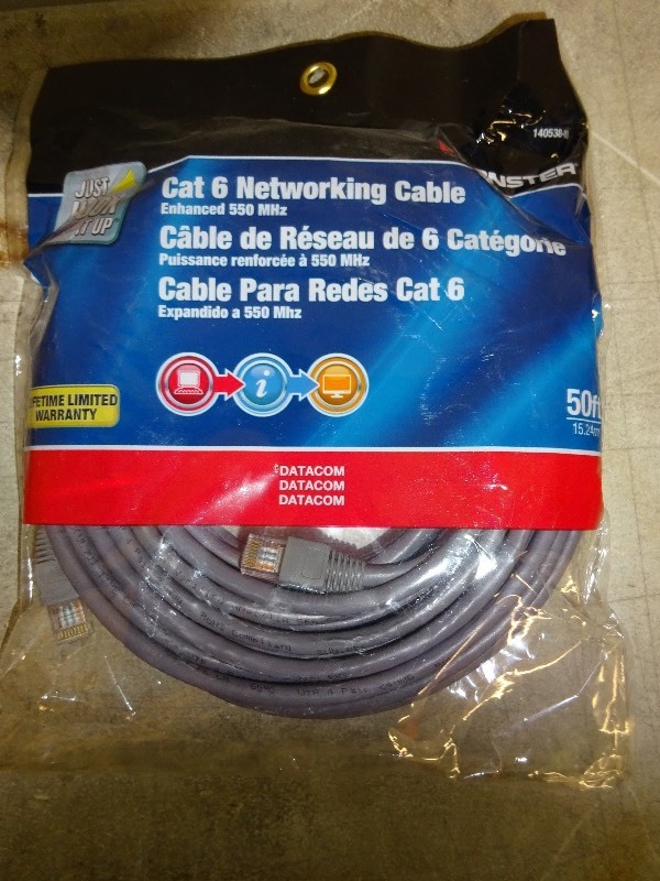 Cat 6 networking cable