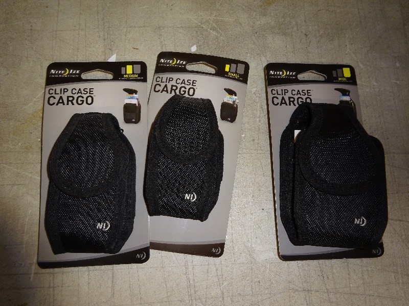 Clip case cargo phone case lot of 3