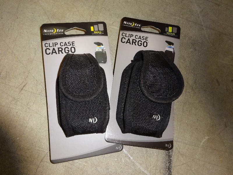 Clip case cargo phone case lot of 2