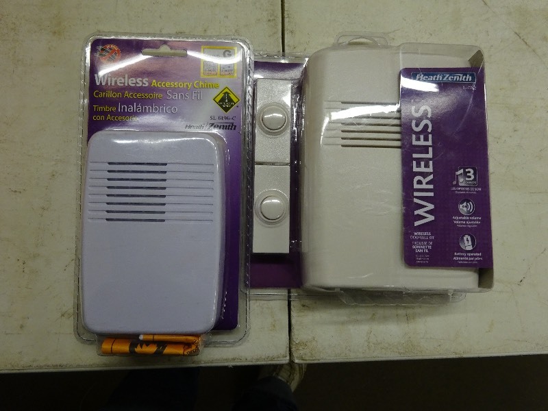 2 wireless door bells