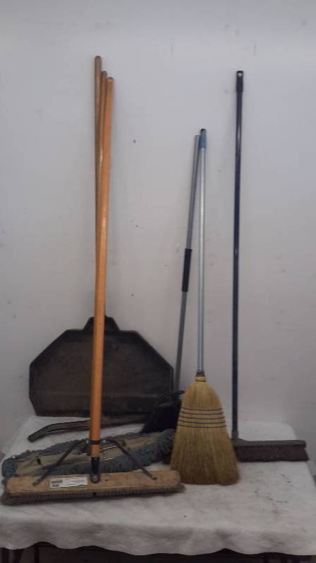 lot 54 image: Brooms