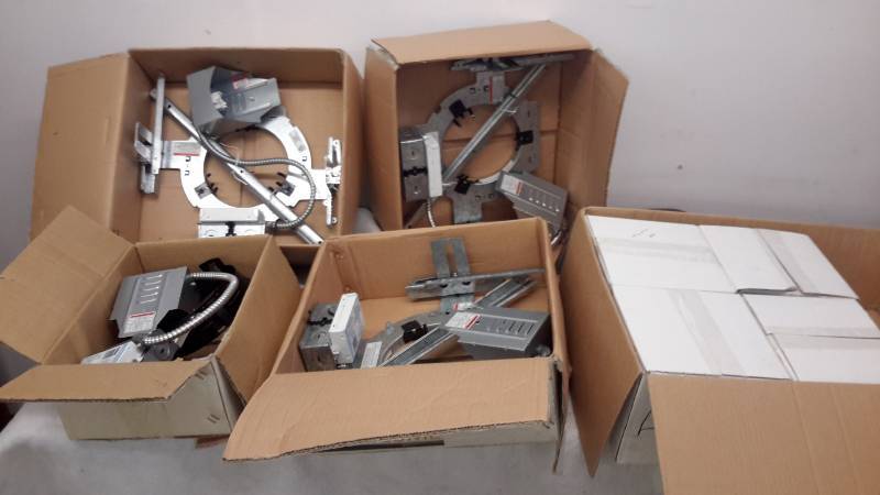 lot 65 image: 4 architectural recessed light fixtures