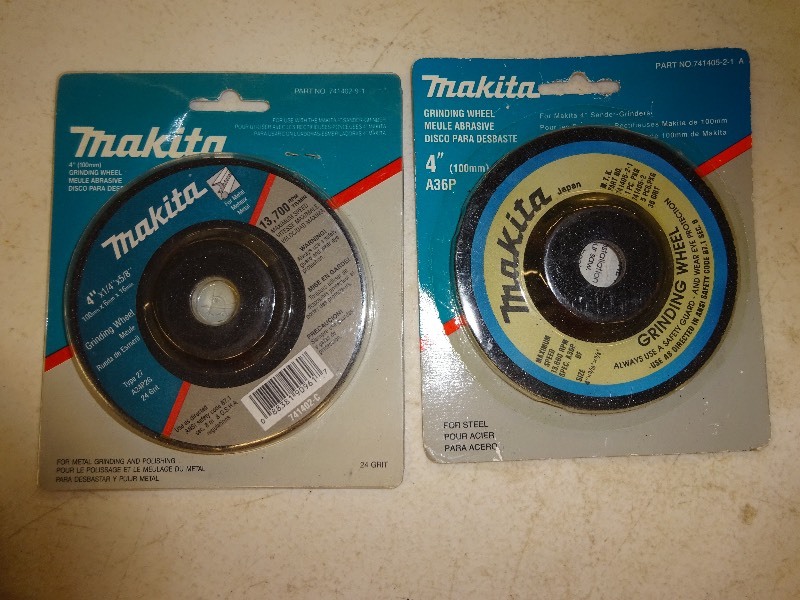 lot 53 image: Makita Grinding wheels 4