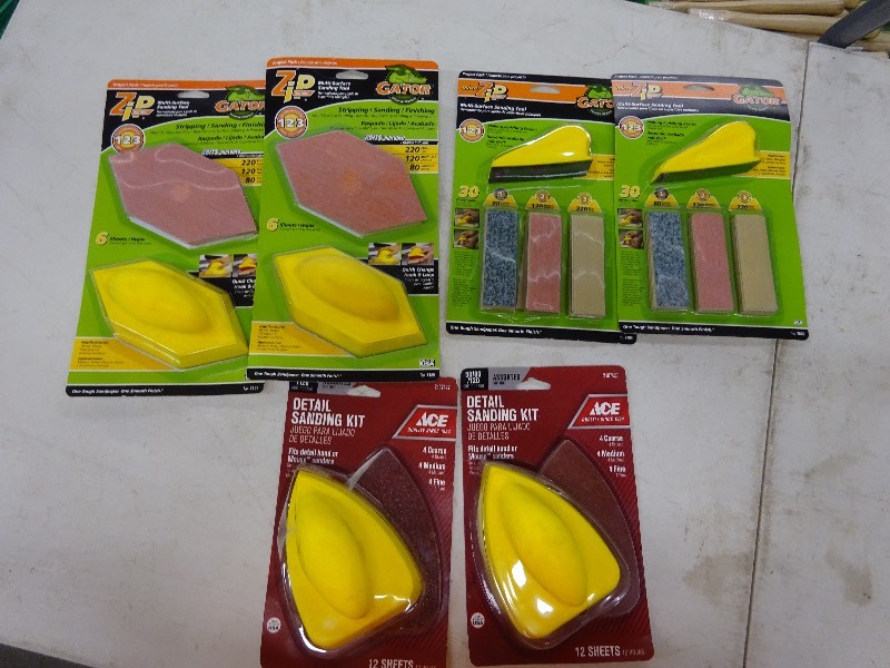 lot 94 image: Micro Zip sanding tools