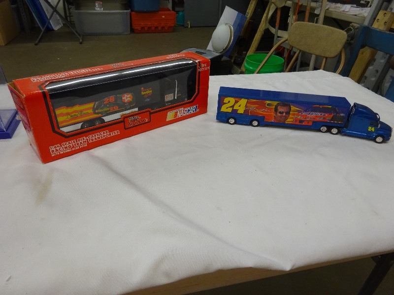 Racing Champions 1993 edition 164 scale Havoline 28 Dupont 24 SemiTruck