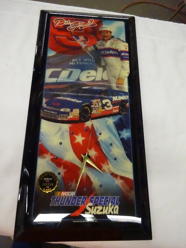 Dale Earnhardt Clock