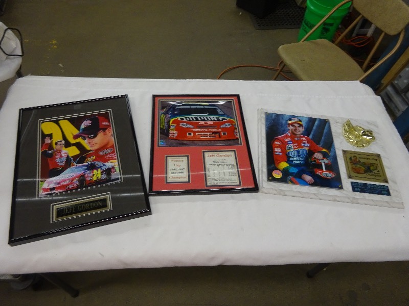 Jeff Gordon Picture in frame 12 x 16