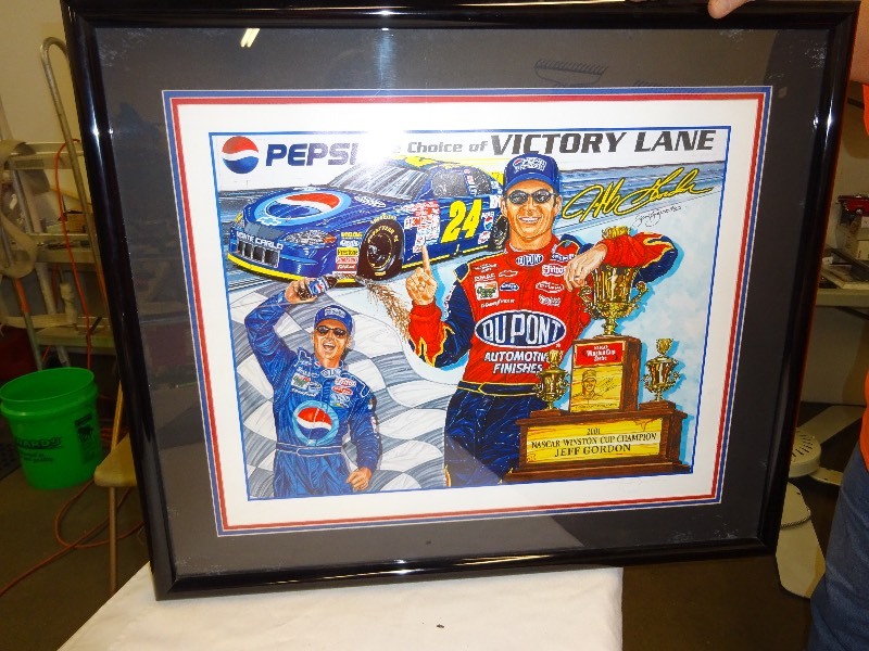 Jeff Gordon 2001 Nascar Winston Champion Picture