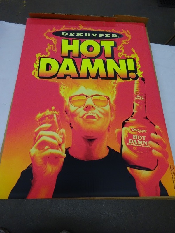 Dekuyper Hot Damn Poster