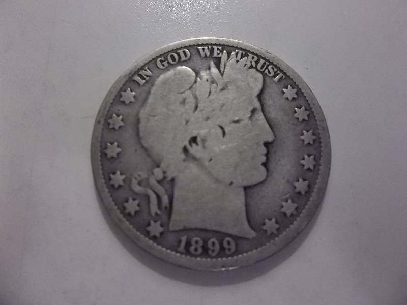 1899 Barber Half Dollar