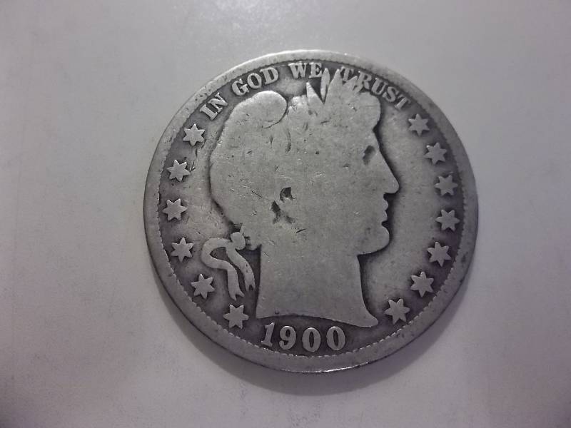 1900 O Barber Half Dollar