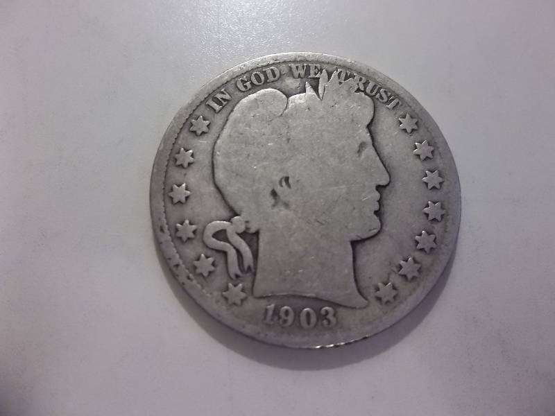 1903 S Barber Half Dollar