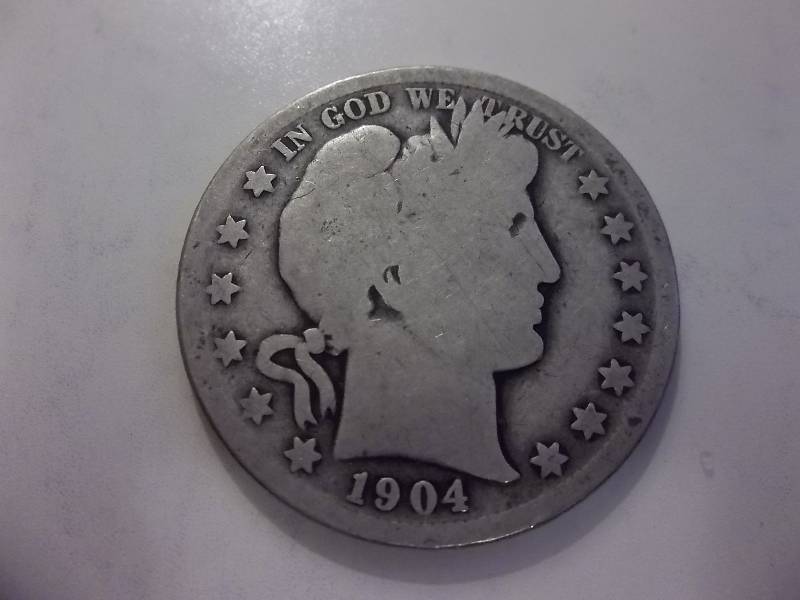 1904 Barber Half Dollar