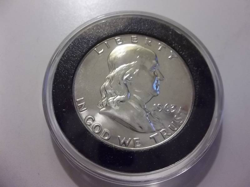 1963  Franklin Half Dollar Proof With Full Bell