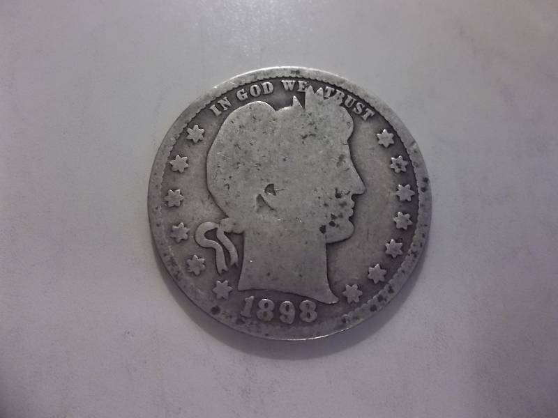 1898 Barber Quarter